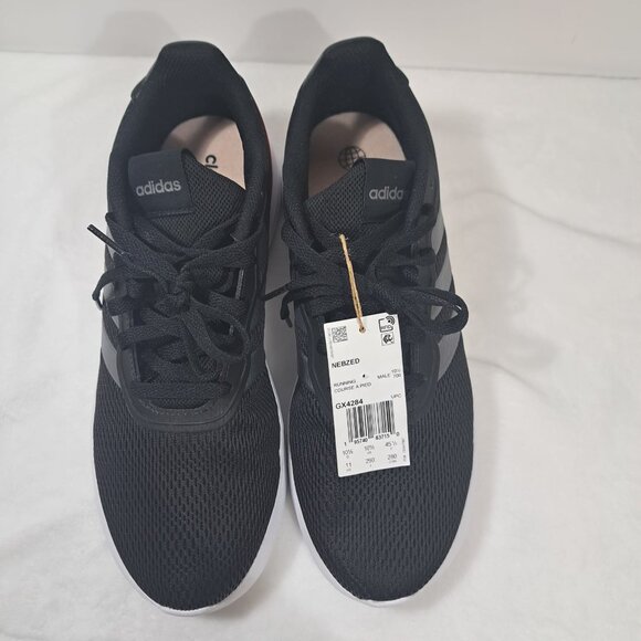 Adidas Nebzed Cloudfoam Lifestyle Running GX4284 Black‎ /Vived Red Men SZ 11 main image 3